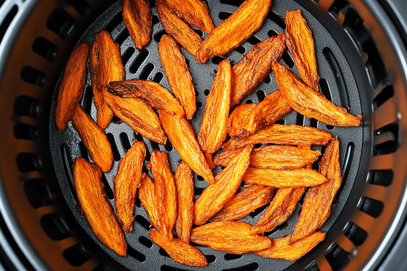 Crispy Air Fryer Carrot Chips Recipe